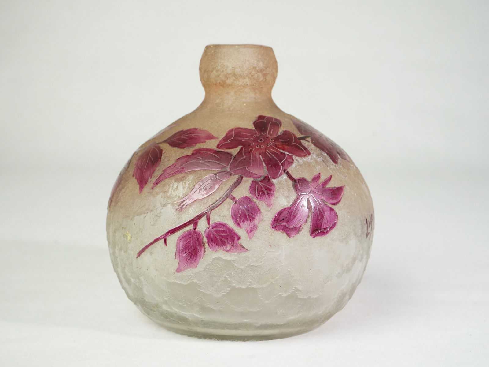 Legras French Cameo Art Glass Vase (1 of 7)