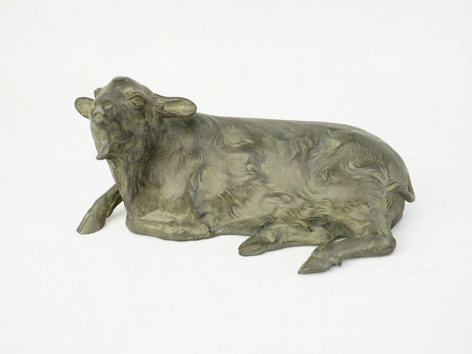 Japanese Signed Bronze Recumbent Ram Meiji Period: Approximate size:4x7.5x4 in Shipping: We offer in-house shipping services for most small items. This means that we will take care of packing and shipping the items directly to you. For larger or speci