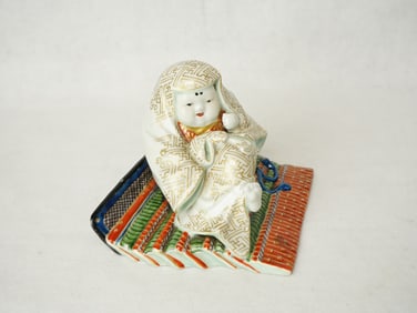 Japanese Studio Porcelain Figurine,Early 20th Century