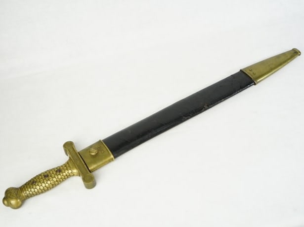 U.S. Springfield Artillery Model 1834 Short Sword With Scabbard, Civil War Period (1 of 11)