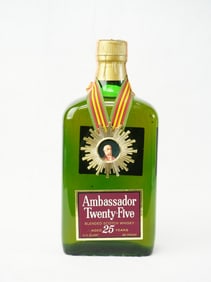 Ambassador Twenty-Five Blended Scotch Whisky Bottle