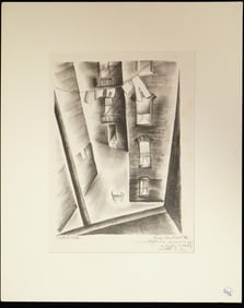 Vera Eugenia andrus (1896-1979) Catwalk Lithograph