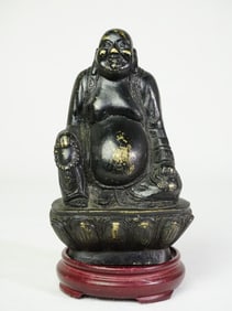 Chinese Bronze Figure of Budai