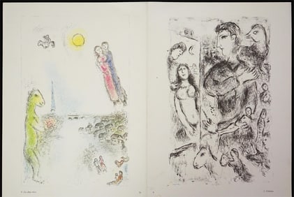 Marc Chagall -Lithograph