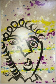 Peter Robert Keil,Oil on Masonite. Signed Lower Left