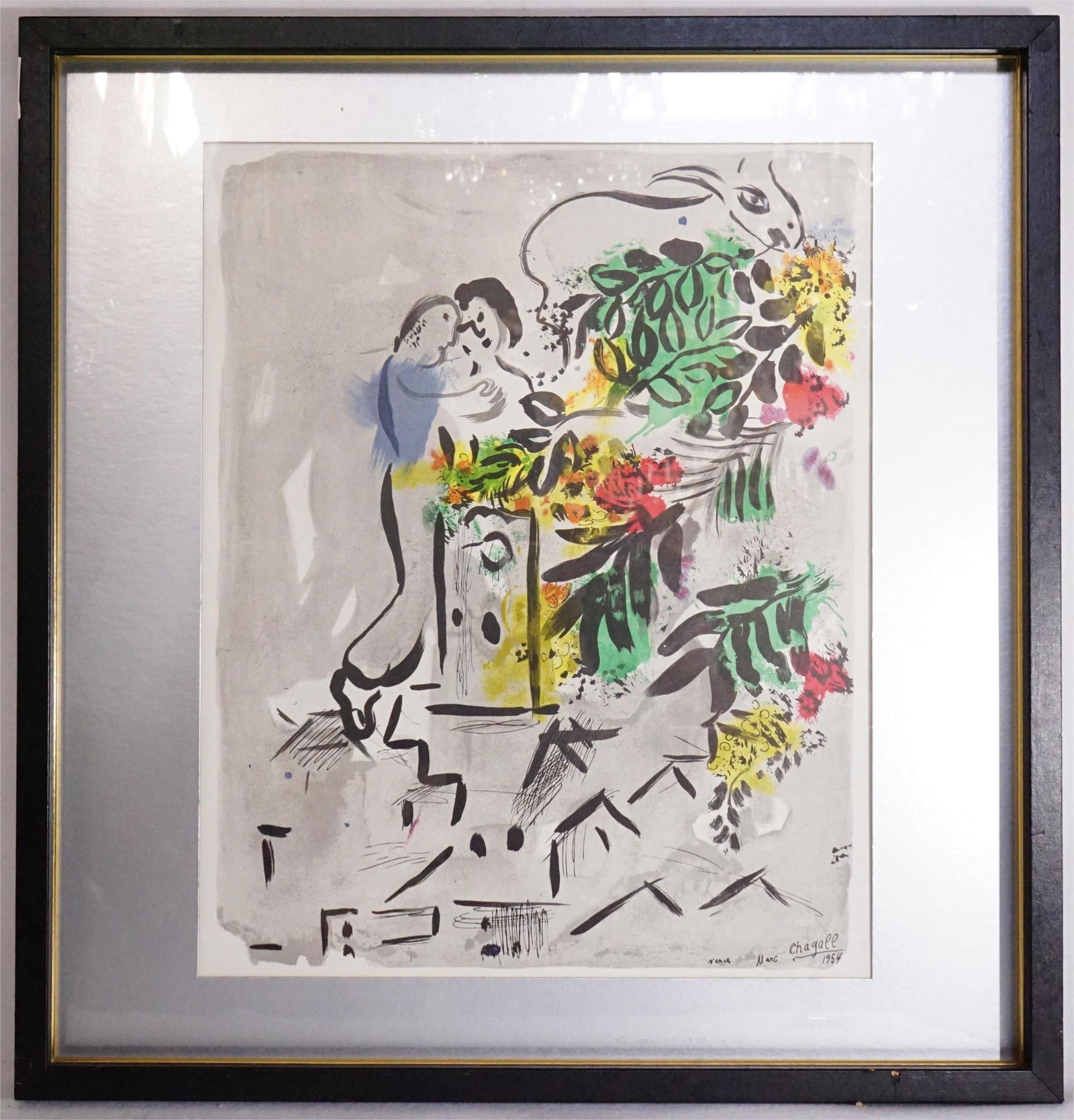 Marc Chagall-Vence Lithograph: Approximate size: 1.5x26x26 in /image 16x21 in Shipping: We offer in-house shipping services for most small items. This means that we will take care of packing and shipping the items directly to you.
