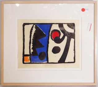 Charles Hewitt, Lithograph on Paper. Pencil Signed