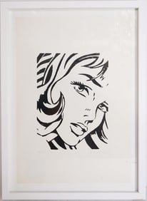 Attributed to Roy Lichtenstein, Signed Lithograph