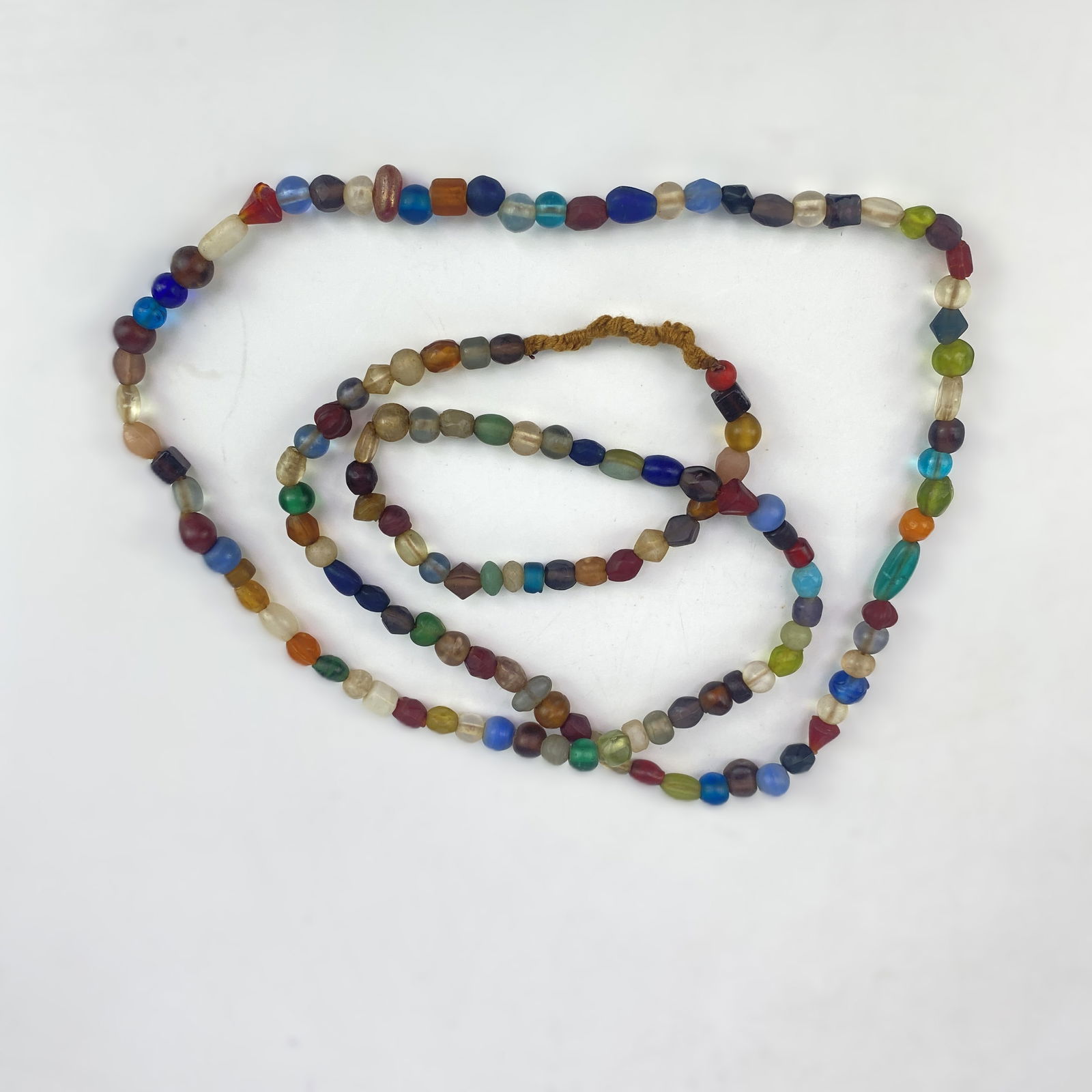 Antique Glass Bead Necklace (1 of 6)