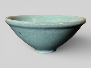 Antique Korean Celadon Porcelain Teabowl