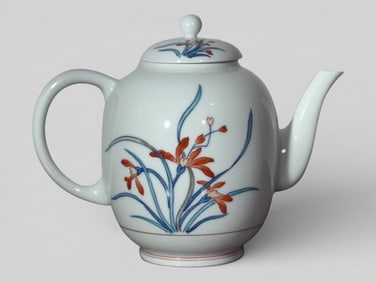 Japanese Kakeimon Porcelain Teapot