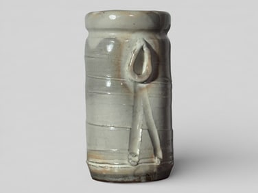 Japanese Studio Pottery Ikebana Vase