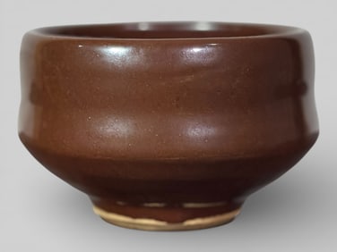 Japanese Soy Glazed Monochrome Chawan