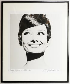Douglas Kirkland (American, Born 1934): Audrey Hepburn Paris, 1965, Printed Later,