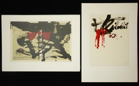 Antoni Tapies Edizioni Seat Portfolio (1982) By Carmine Benincasa