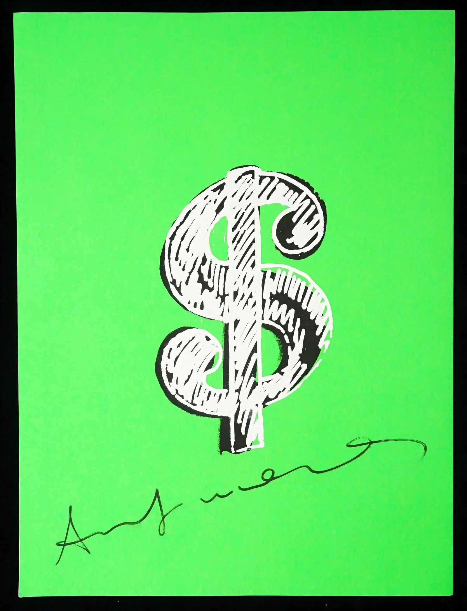andy Warhol Dollar Sign (1 of 4)