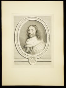 Guillaume De Lamoignon Robert Nanteuil French 1663, Engraving