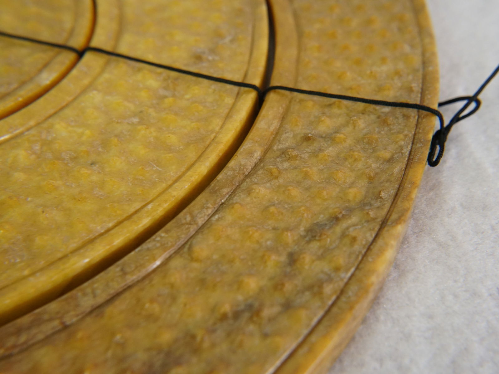 Large Chinese Ancient Jade Ring Bi Disc - 13