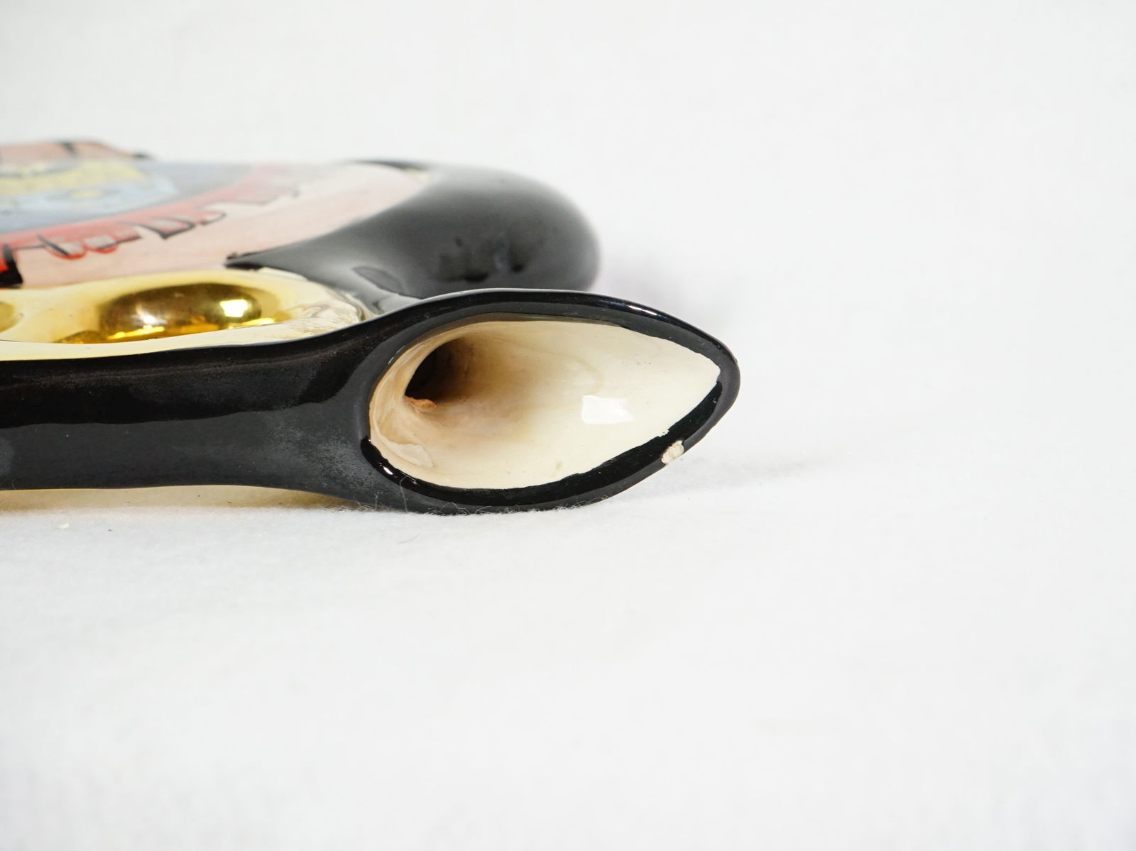 MCM Hand Painted Ceramic Decanter - 6