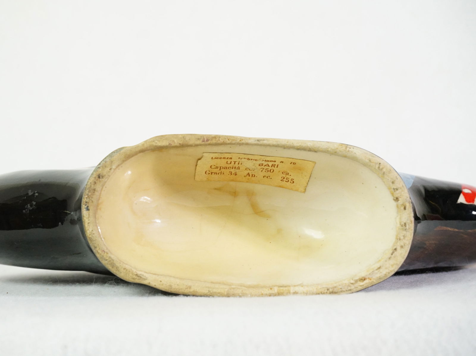 MCM Hand Painted Ceramic Decanter - 7