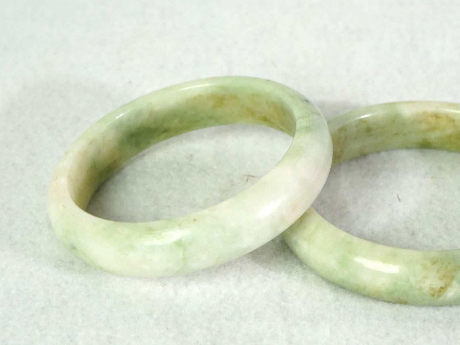 Two Chinese Jade Bracelets - 2