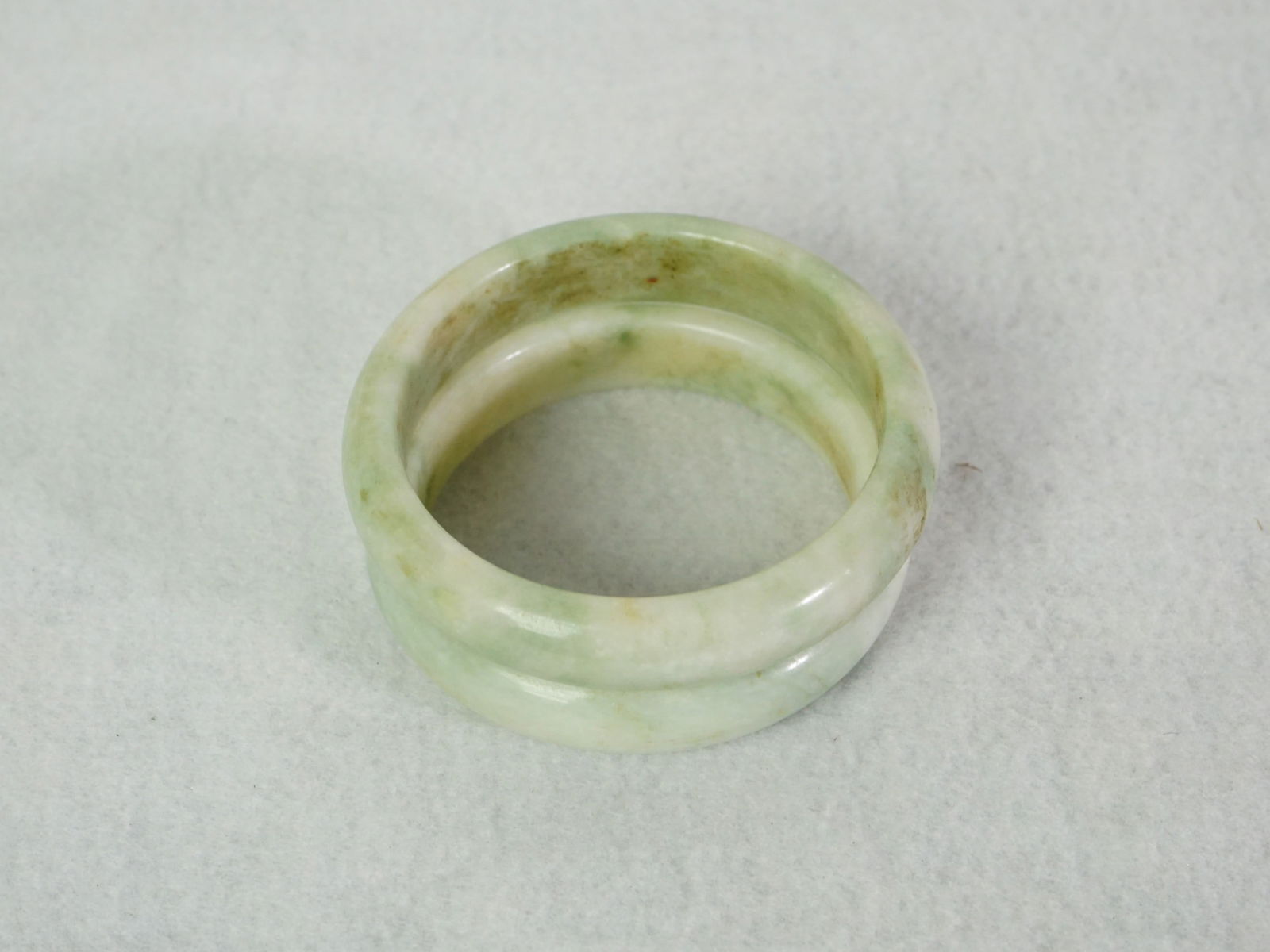 Two Chinese Jade Bracelets - 4