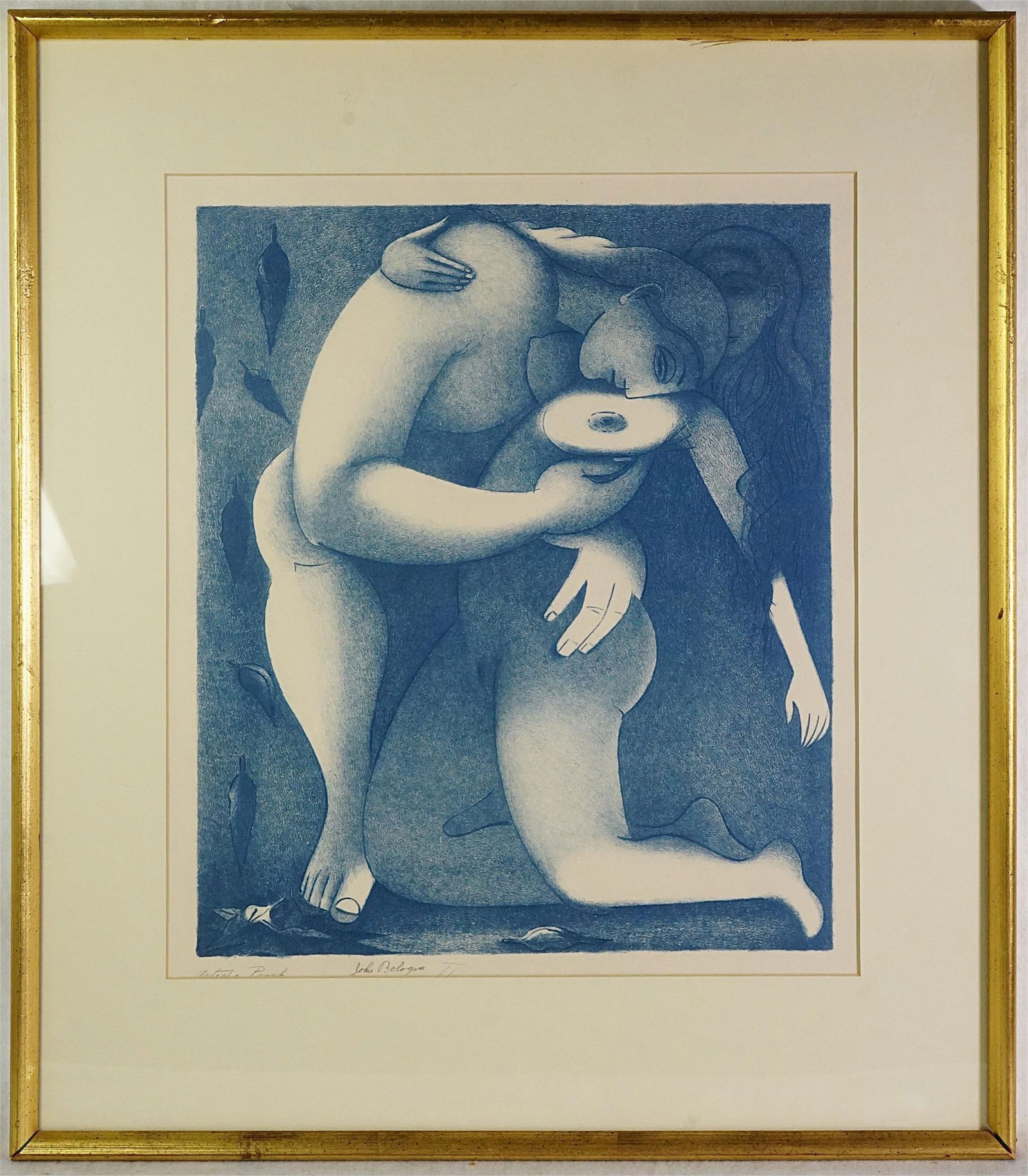 Johu Bologna Signed Lithograph (1 of 4)