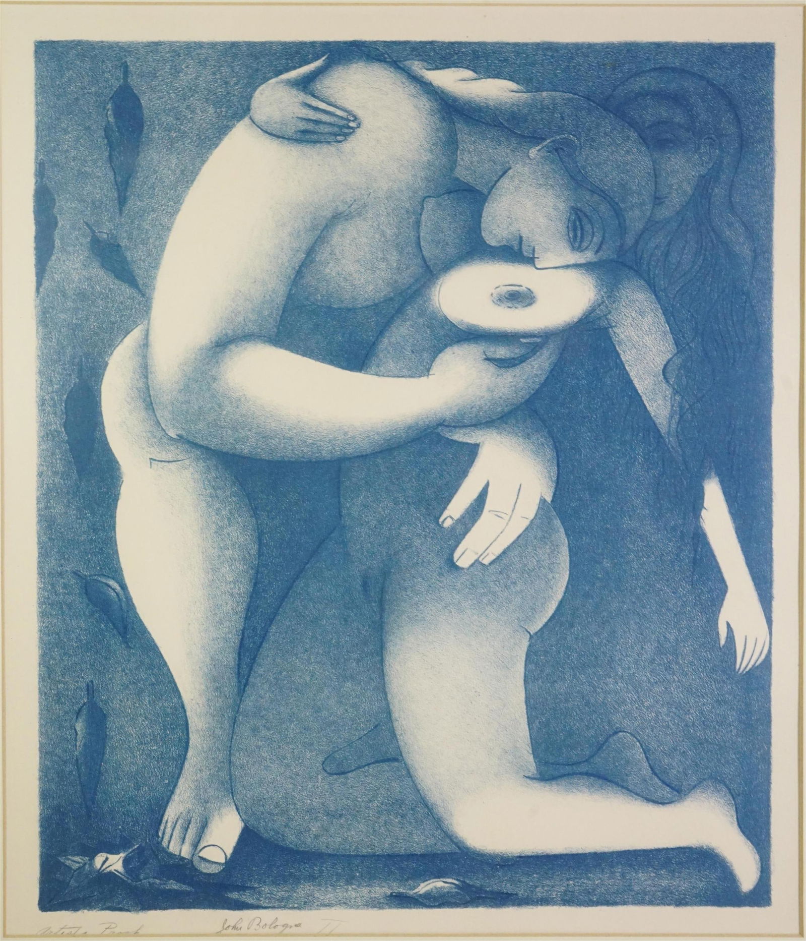 Johu Bologna Signed Lithograph - 2