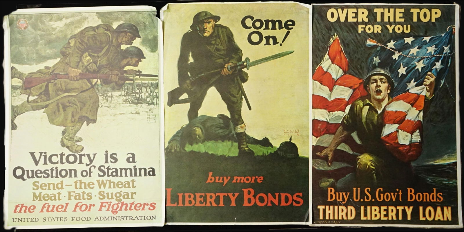 3 First World War Life Portfolio Famous Posters 1964 Liberty (1 of 8)