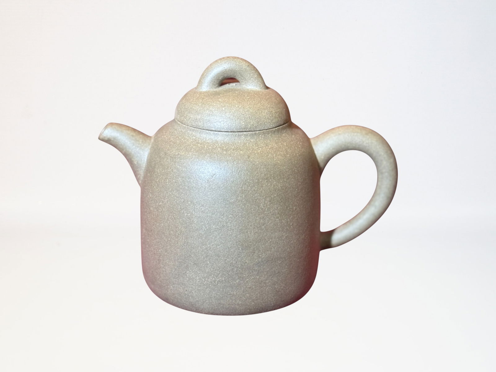 Chinese Yixin Teapot With Imressed Seal Mark: Chinese yixin teapot with smooth body, impressed maker seal, 7"w 5.5"ht Shipping: We offer in-house shipping services for most small items. This means that we will take care of packing and shipping th