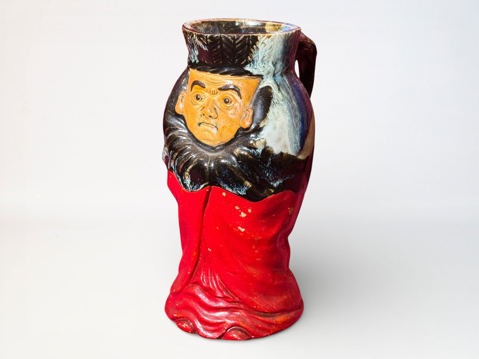 Japanese Sumidagawa Porcelain Pitcher: meiji period, 8"ht Shipping: We offer in-house shipping services for most small items. This means that we will take care of packing and shipping the items directly to you. For larger or specialized it