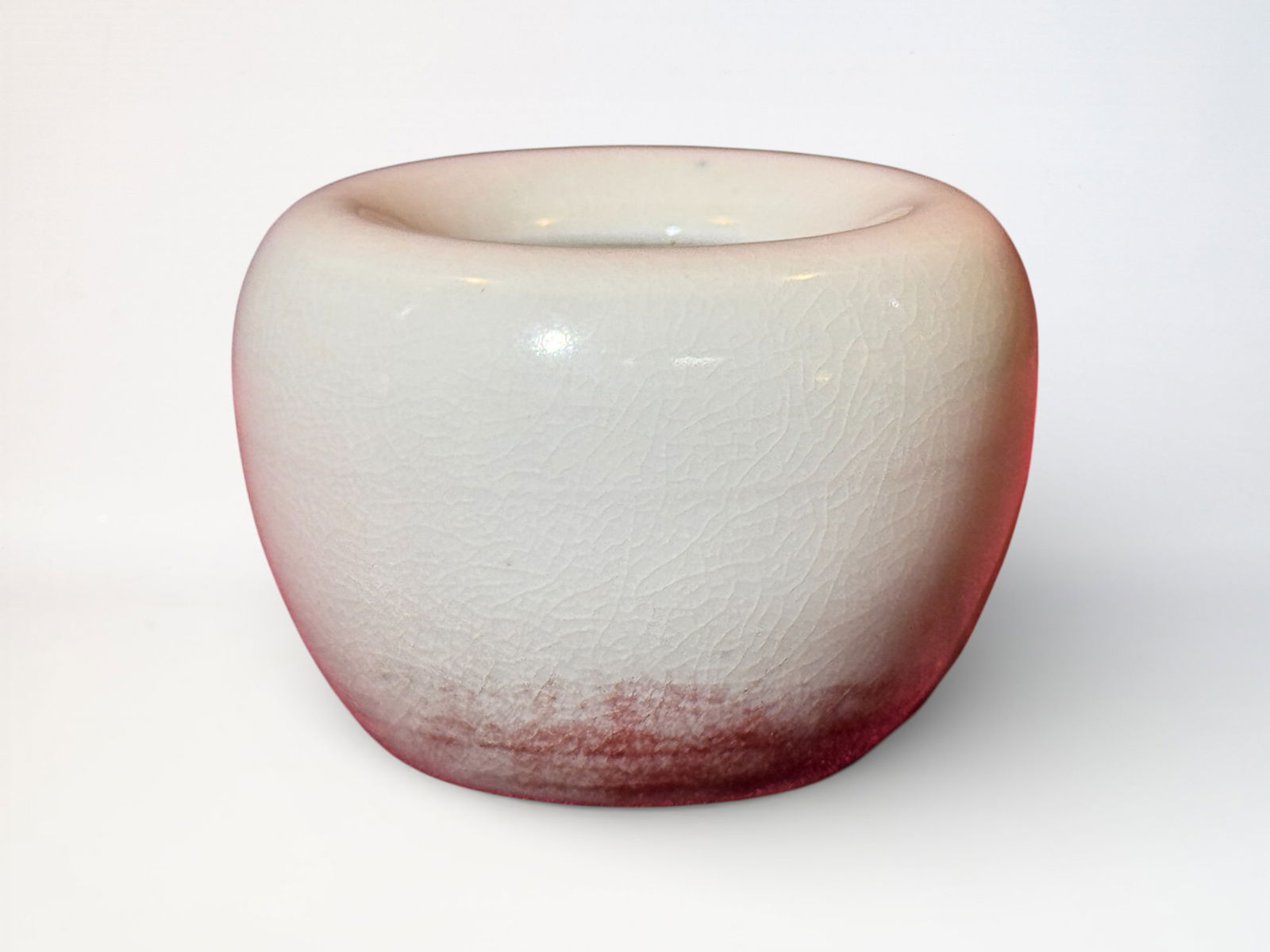 Chinese Red Splash Porcelain Scholar Water Couple (1 of 8)