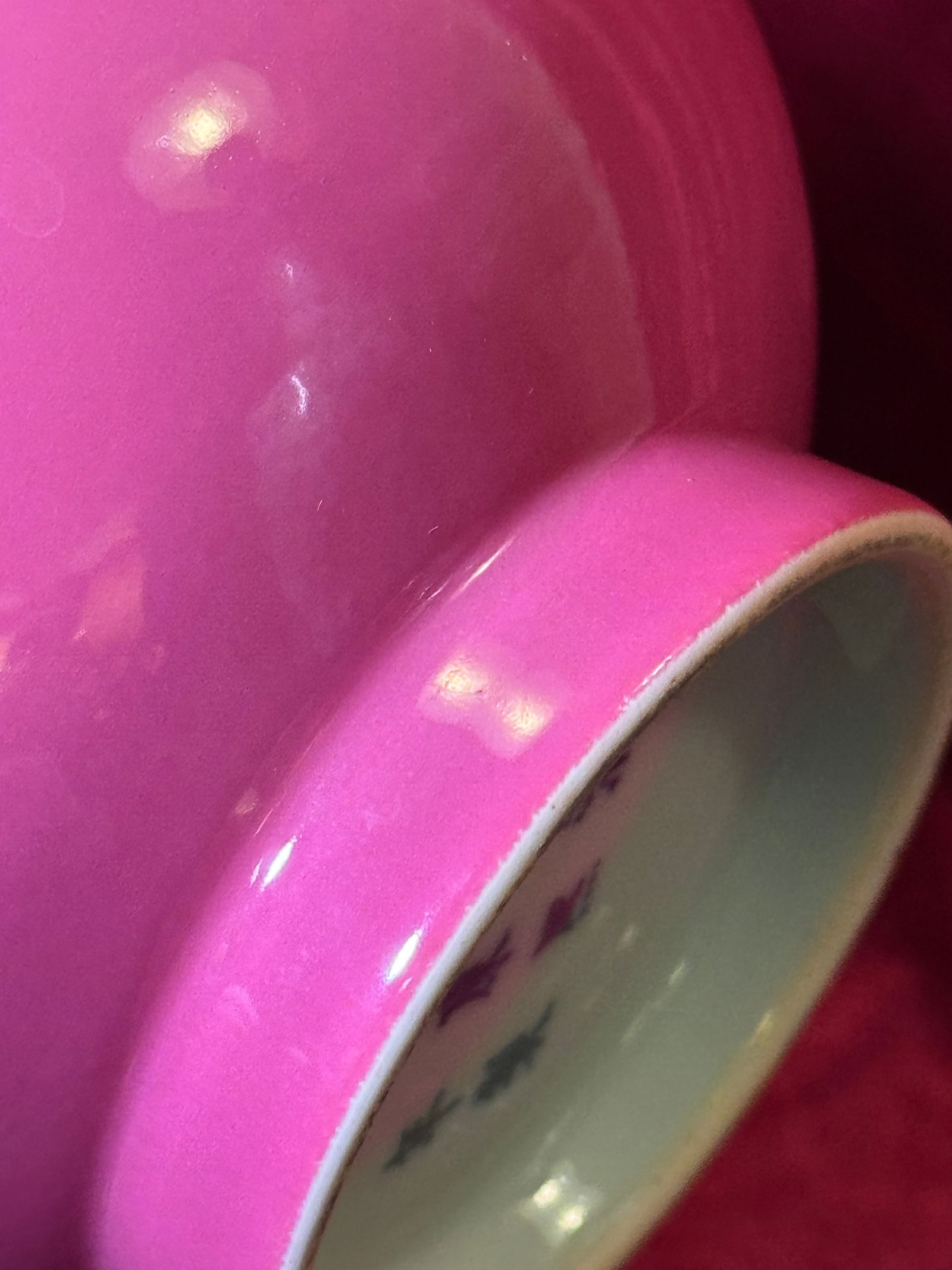 Chinese Ruby-Red Glazed Porcelain Vase - 3