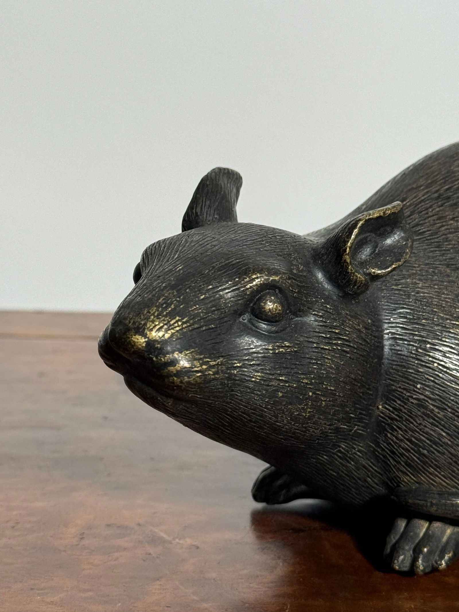 Japanesse Bronze Rat - 2