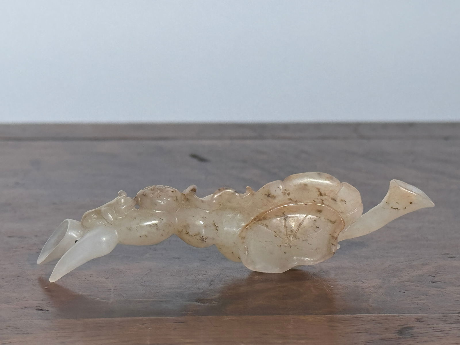 Chinese Jade Lotus Root With Frog - 3