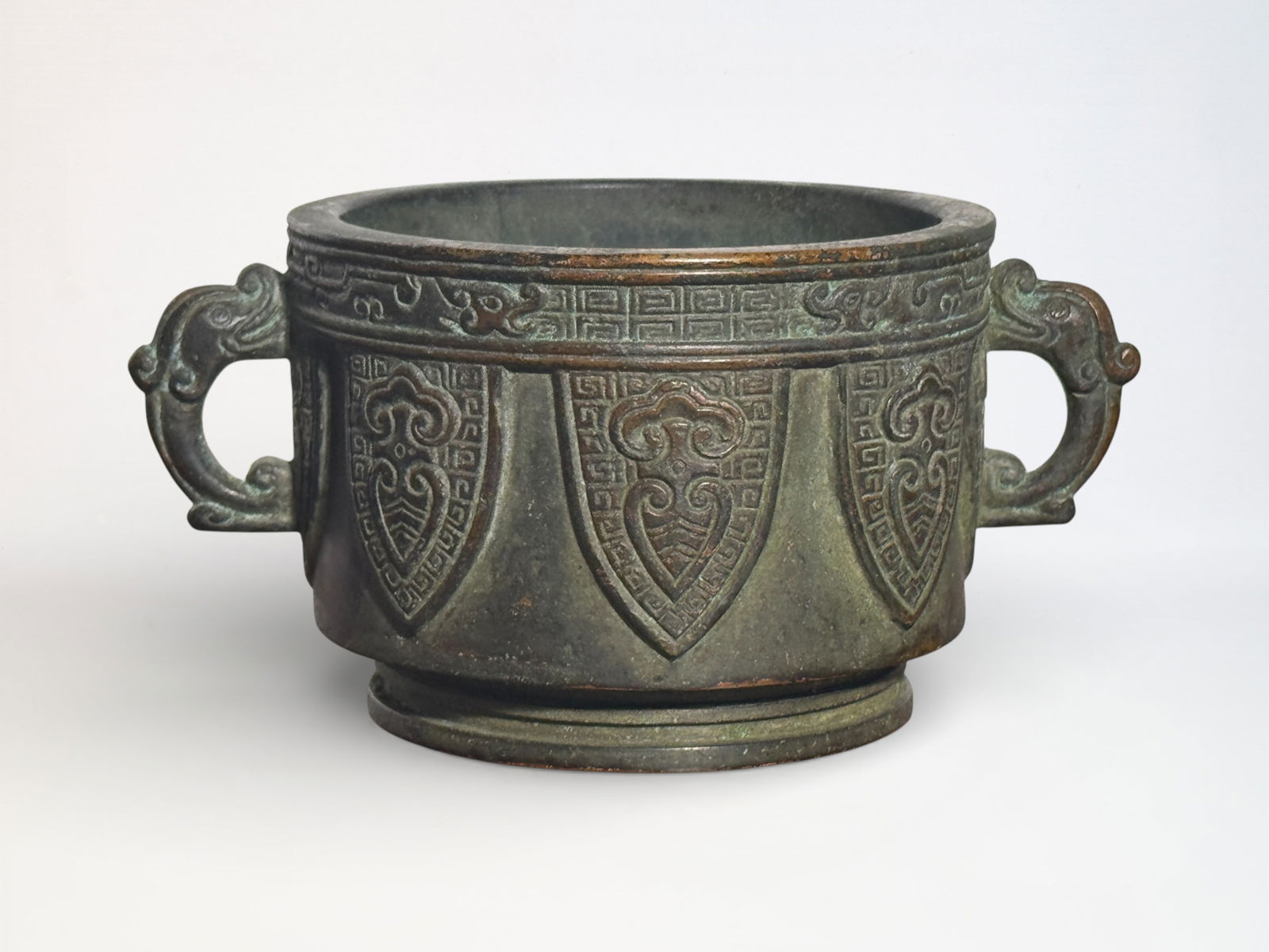 Japanese Bronze Censer With Double Handle (1 of 8)