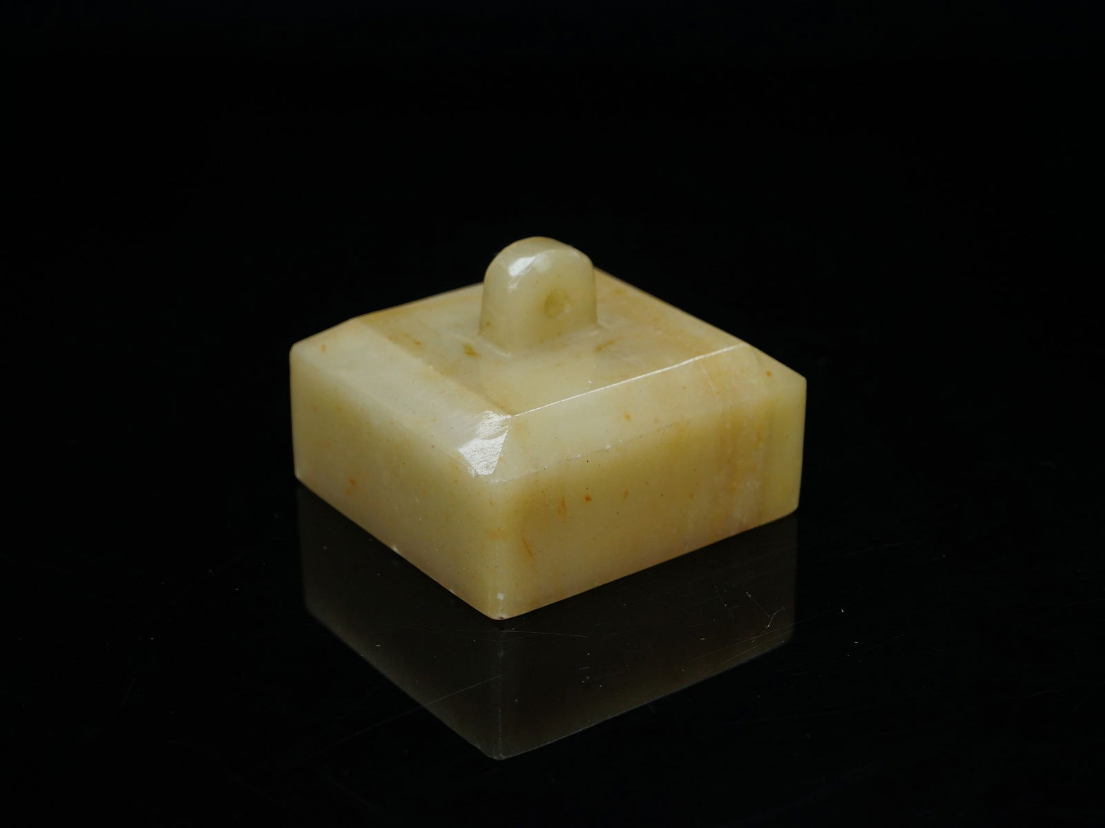 Chinese Carved Jade Seal: Approximate size:2.25x2x2 in Shipping: We offer in-house shipping services for most small items. This means that we will take care of packing and shipping the items directly to you. For larger or spec