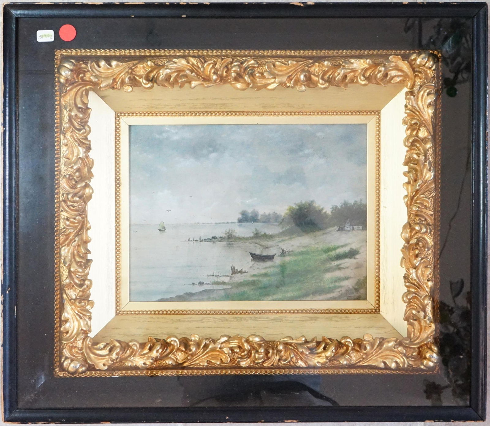 G Drisler Landscape Scene, Oil on Board: Approximate size: 21.75x19x4.5 in /12x9 in Shipping: We offer in-house shipping services for most small items. This means that we will take care of packing and shipping the items directly to you. For