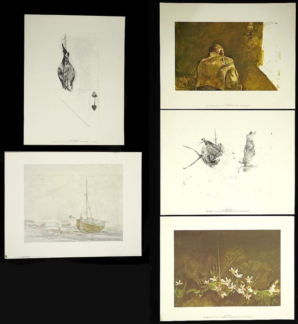 Wyeth, andrew Full Color and Black-and-White Prints: Approximate size:17x13 in Shipping: We offer in-house shipping services for most small items. This means that we will take care of packing and shipping the items directly to you. For larger or special