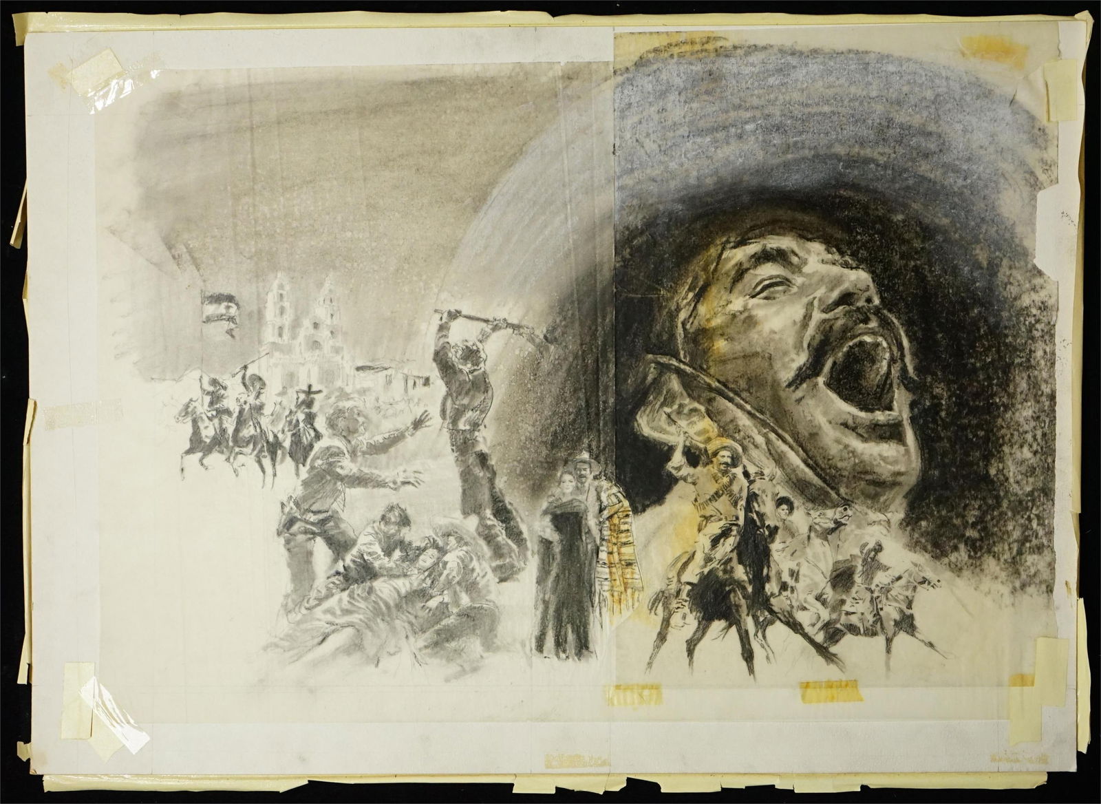 Joseph Cellini, Hungarian-American (1924-1988)Pencil Drawing: Approximate size:25x18 in Shipping: We offer in-house shipping services for most small items. This means that we will take care of packing and shipping the items directly to you. For larger or