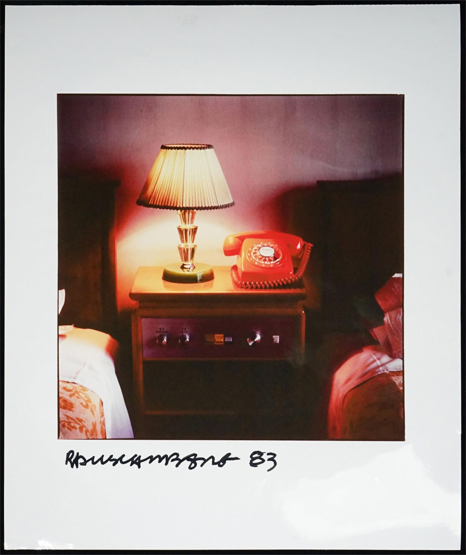 Robert Rauschenberg (American, 1925-2008)Study For Chinese Summerhall Ektacolor Print: Approximate size:20x24 in Shipping: We offer in-house shipping services for most small items. This means that we will take care of packing and shipping the items directly to you. For larger or special