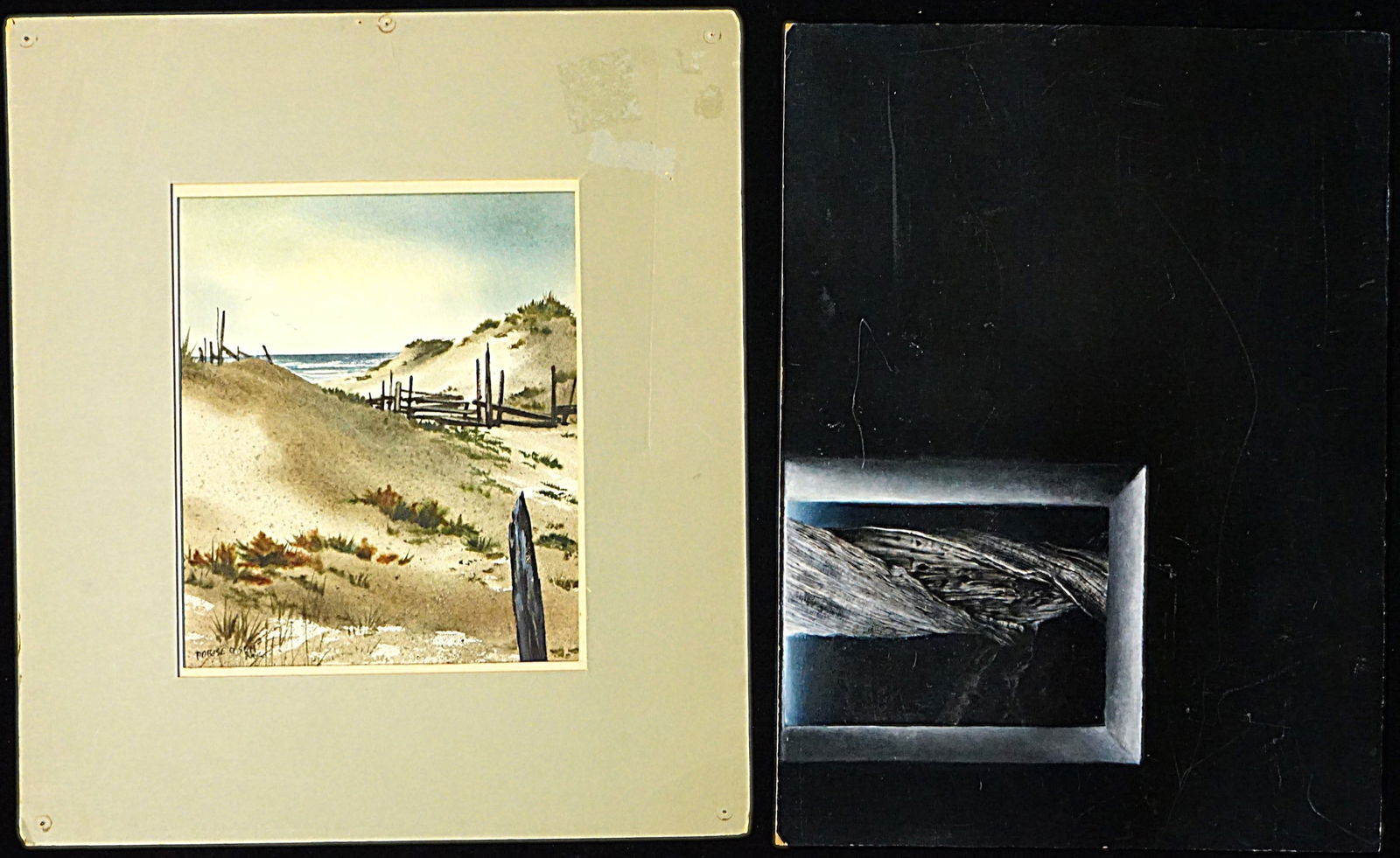 Two Drawings Unframed Art: Approximate size:15x17 in,17x12 in Shipping: We offer in-house shipping services for most small items. This means that we will take care of packing and shipping the items directly to you. For larger o