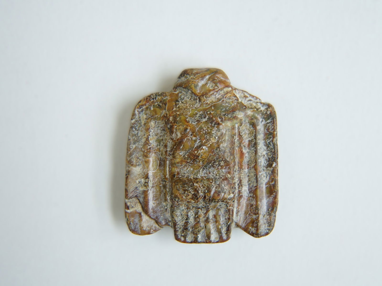 Chinese Archaic Jade Bird Form Ornament: Approximate size:2x2.5x0.5 in Shipping: We offer in-house shipping services for most small items. This means that we will take care of packing and shipping the items directly to you. For larger or spe