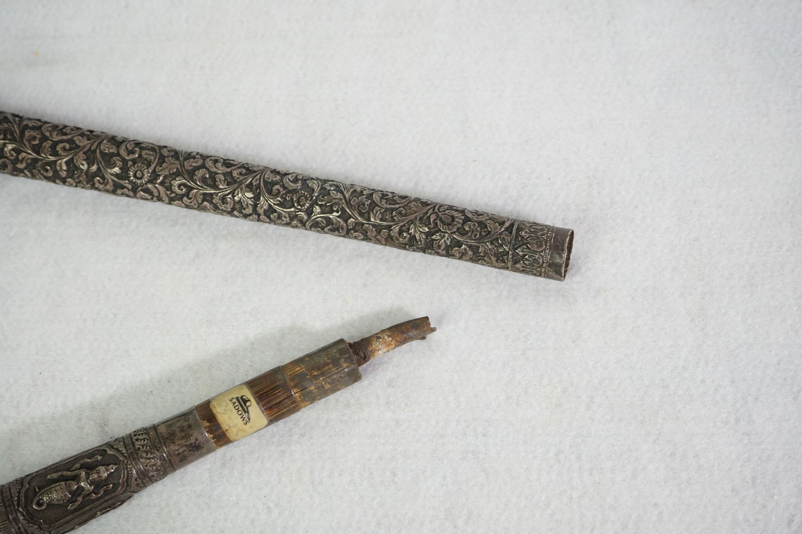 Indian Silver Decorative Cane - 11