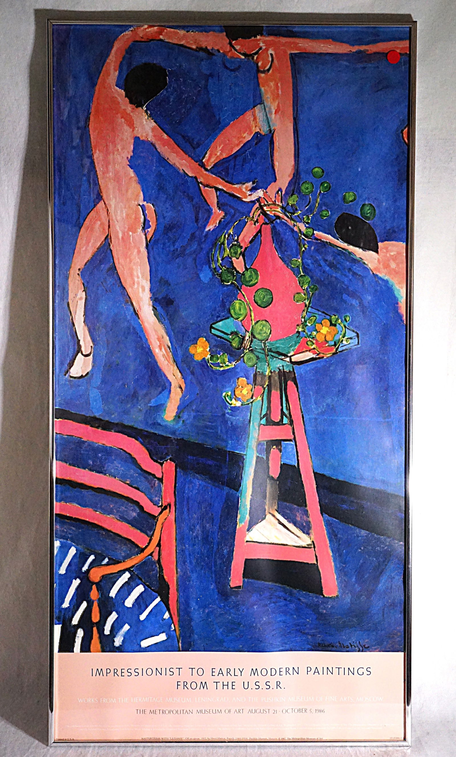Henri Matisse "Museu Picasso 11 D'octubre" 1986 Poster: Approximate size:42x20 in Shipping: We offer in-house shipping services for most small items. This means that we will take care of packing and shipping the items directly to you. For larger or special