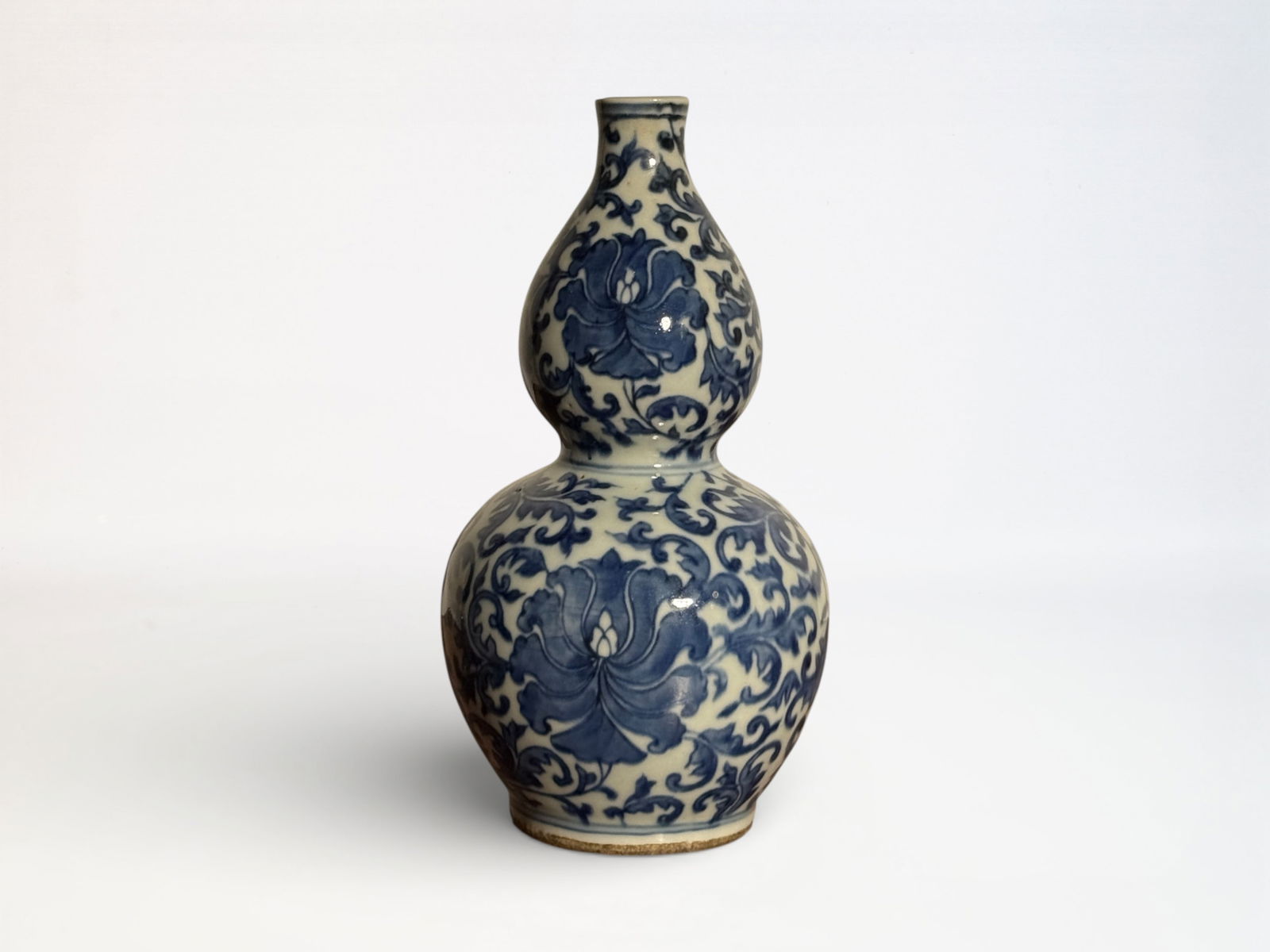 Chinese Blue and White Double Gourd Vase (1 of 9)