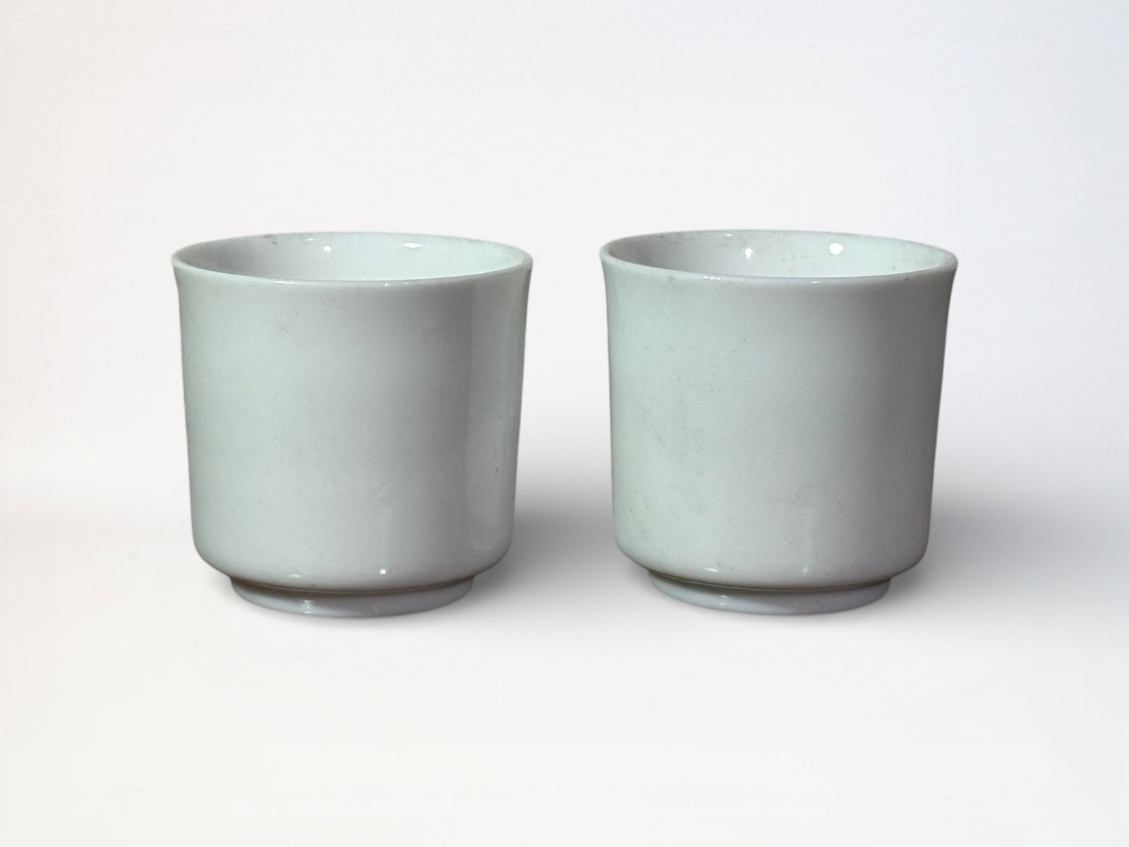 Pair of Chinese Dehua Blanc De Chine Porcelain Winecups: Pair chinese dehua porcelain winecups, 2"ht Shipping: We offer in-house shipping services for most small items. This means that we will take care of packing and shipping the items directly to you. For