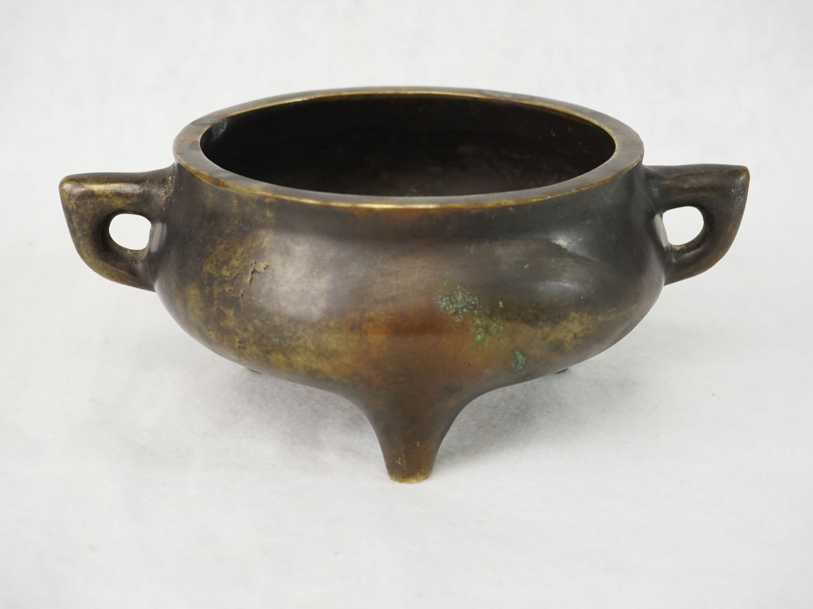Chinese Bronze Tripod Censer (1 of 8)