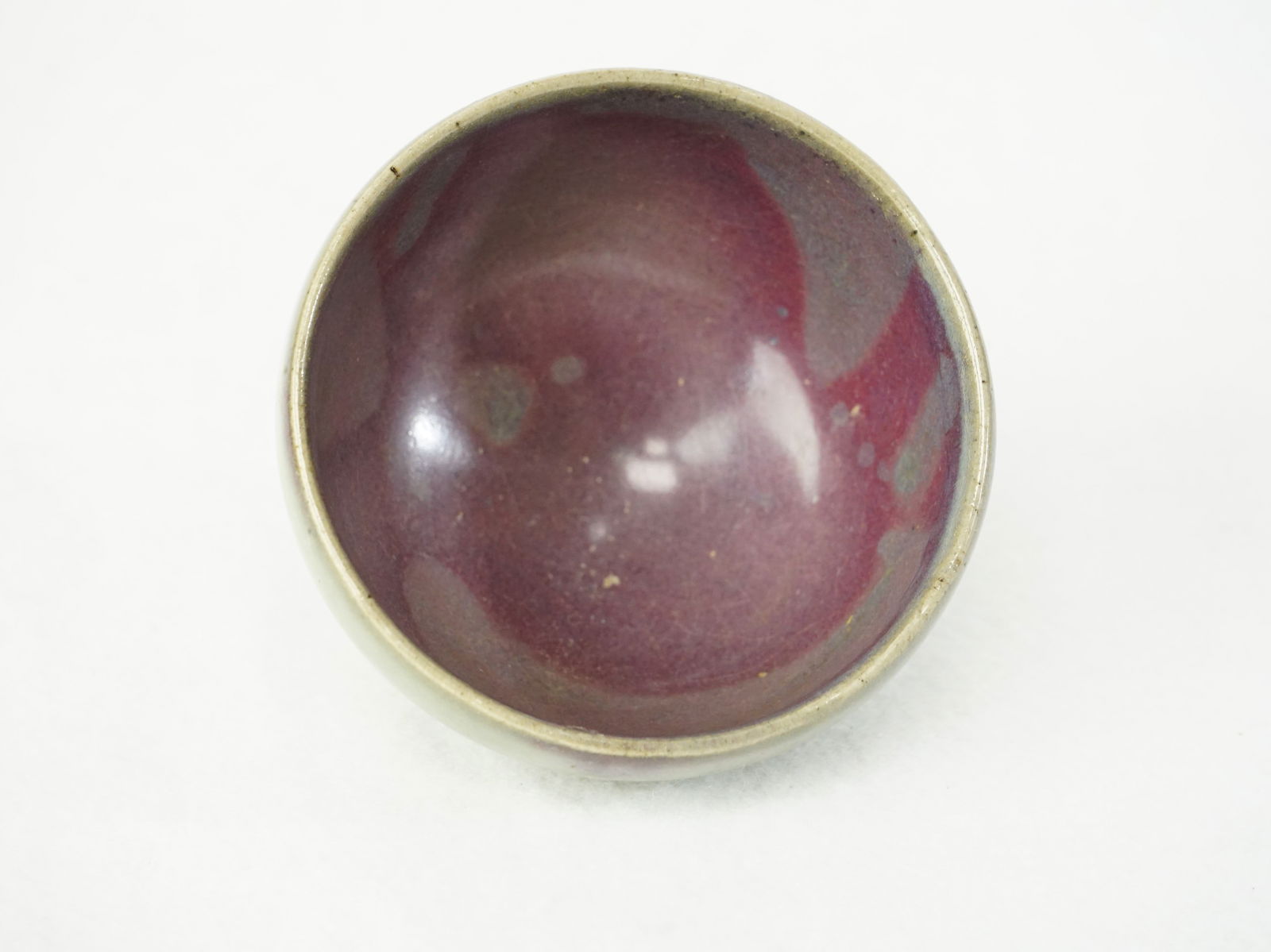 Chinese 'Jun' Purple-Splashed Bubble Bowl - 4