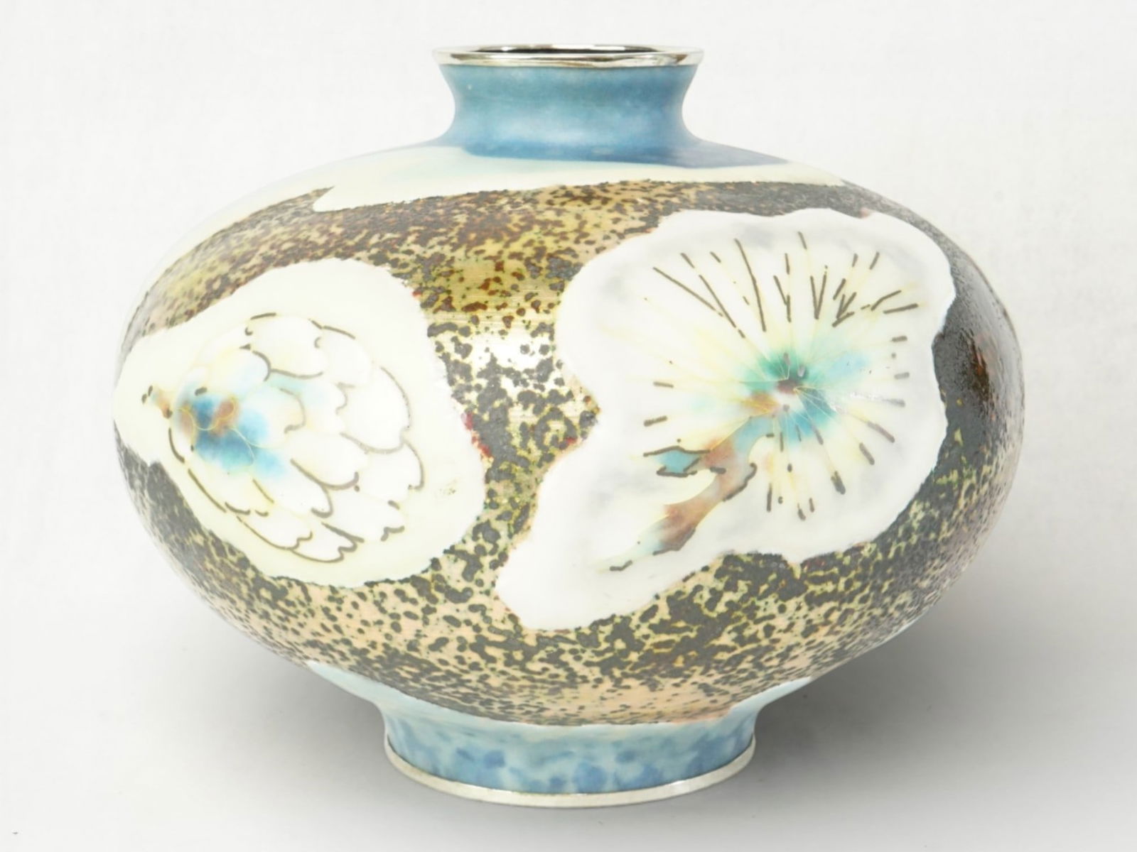 Japanese Cloisonne Enamel Vessel By Shobido,Showa Period 1950S: Approximate size:H:5 in Shipping: We offer in-house shipping services for most small items. This means that we will take care of packing and shipping the items directly to you. For larger or